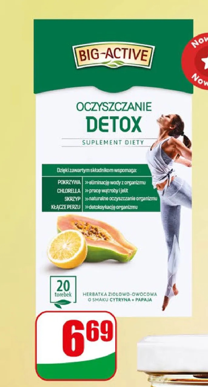 herbatka ziołowo-owocowa detox