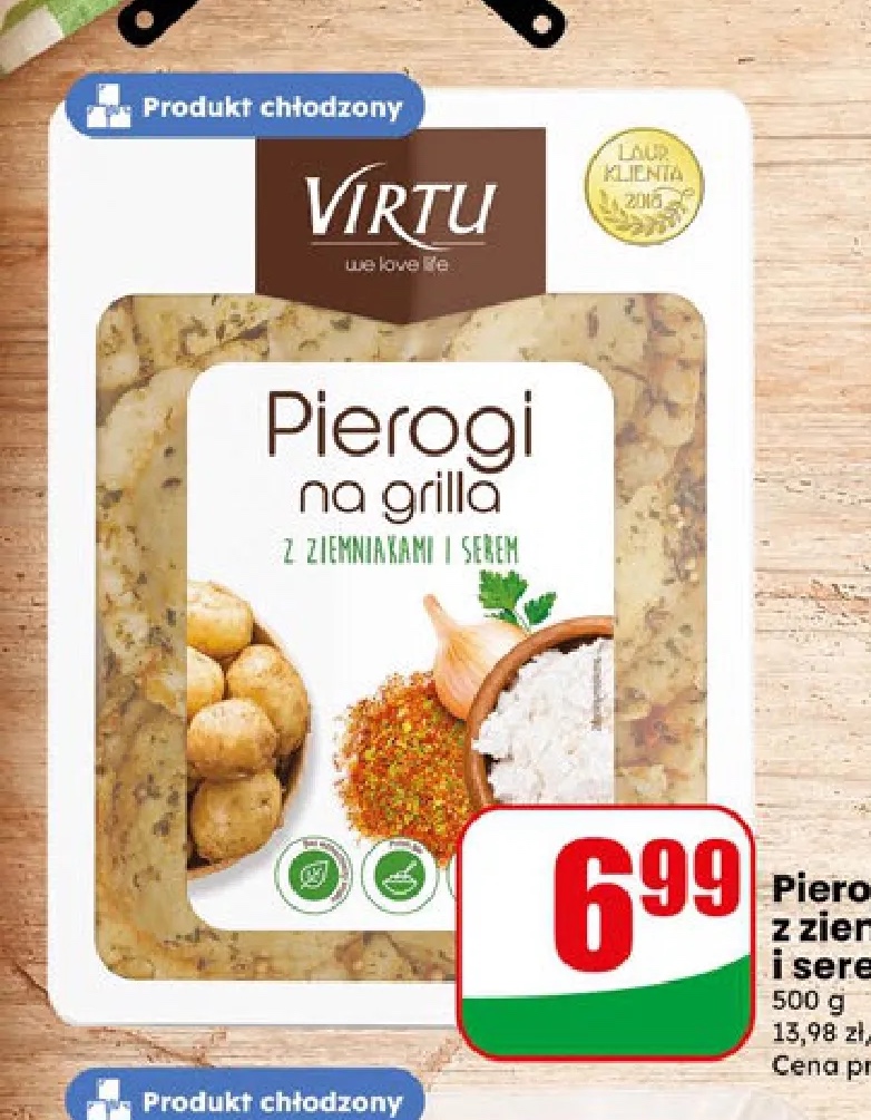 pierogi na grilla z ziemniakami i serem