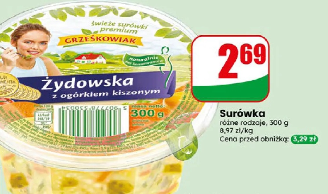 surówka różne rodzaje