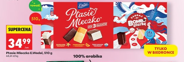 ptasie mleczko mix 3 smaków