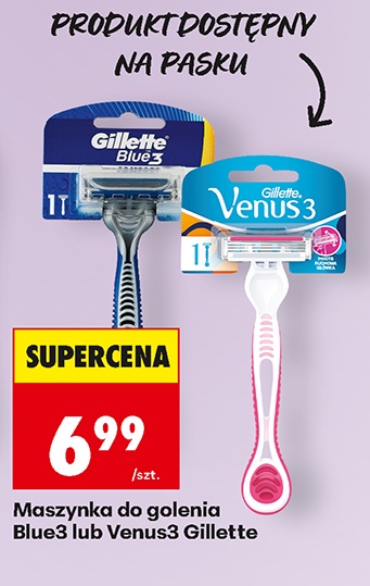 maszynka do golenia blue3 lub venus3