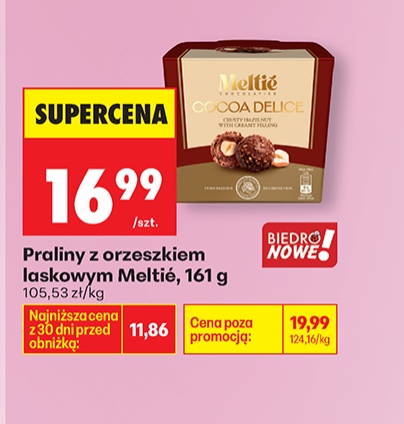 praliny z orzechem laskowym