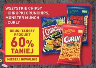 wszystkie chipsy i chrupki