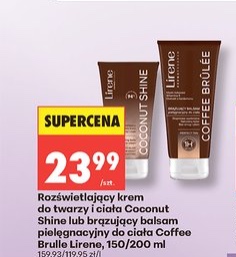 rozświetlający krem do twarzy i ciała lub brązujący balsam pielęgnacyjny do ciała