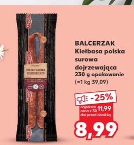 kiełbasa polska surowa dojrzewająca