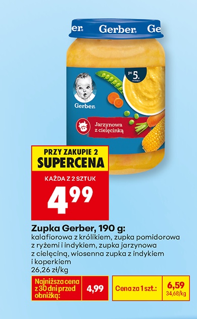 zupka kalafiorowa z królikiem, zupka pomidorowa z ziemniakiem i indykiem, zupka jarzynowa, zupka z cielęciną, wiosenna zupka z indykiem i koperkiem