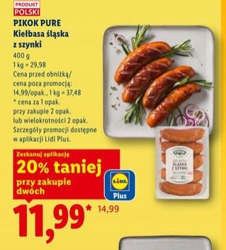 kiełbasa śląska z szynki