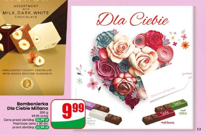 bombonierka dla ciebie millano