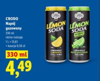 napój gazowany