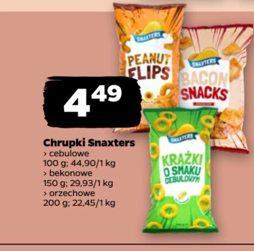 chrupki peanut flips
