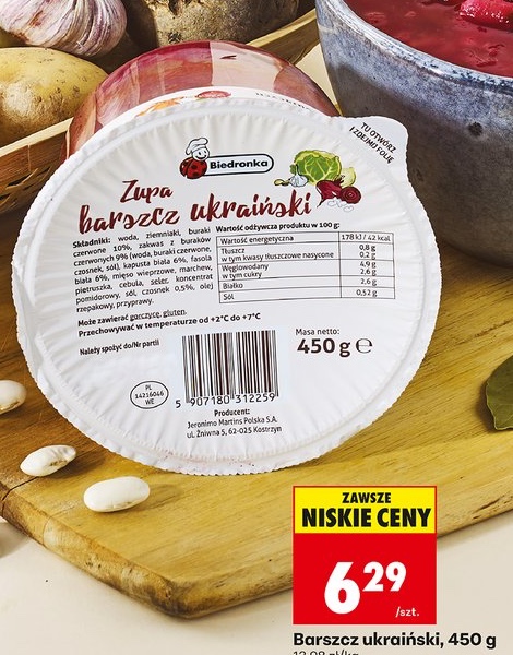 zupa barszcz ukraiński