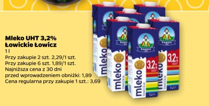 mleko UHT 3,2%