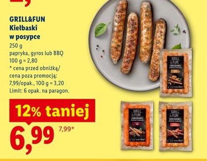 kiełbaski w przyprawie