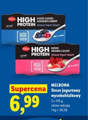 deser jogurtowy wysokobiałkowy