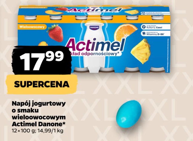 napój jogurtowy o smaku wieloowocowym