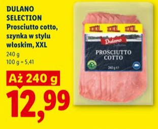 szynka w stylu włoskim prosciutto cotto