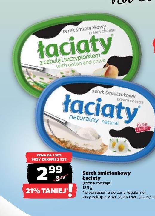 serek śmietankowy z ziołami i szczypiorkiem