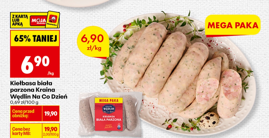 kiełbasa biała parzona