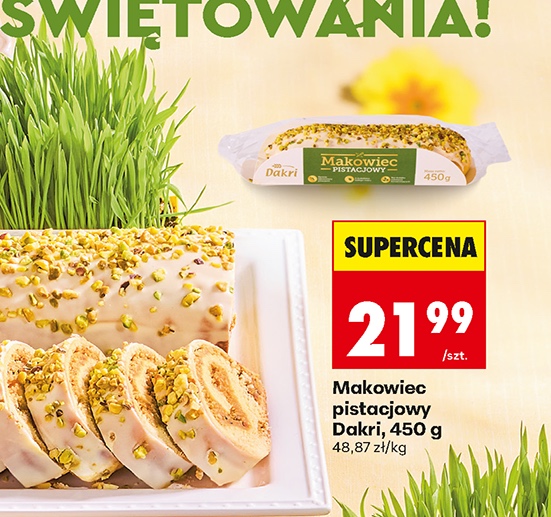 makowiec pistacjowy