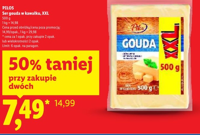 ser gouda w kawałku XXL