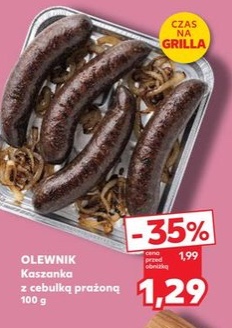 kaszanka z cebulką prażoną