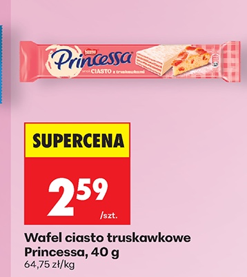 wafel ciasto truskawkowe