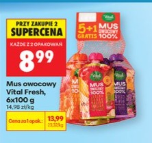 mus owocowy vital fresh