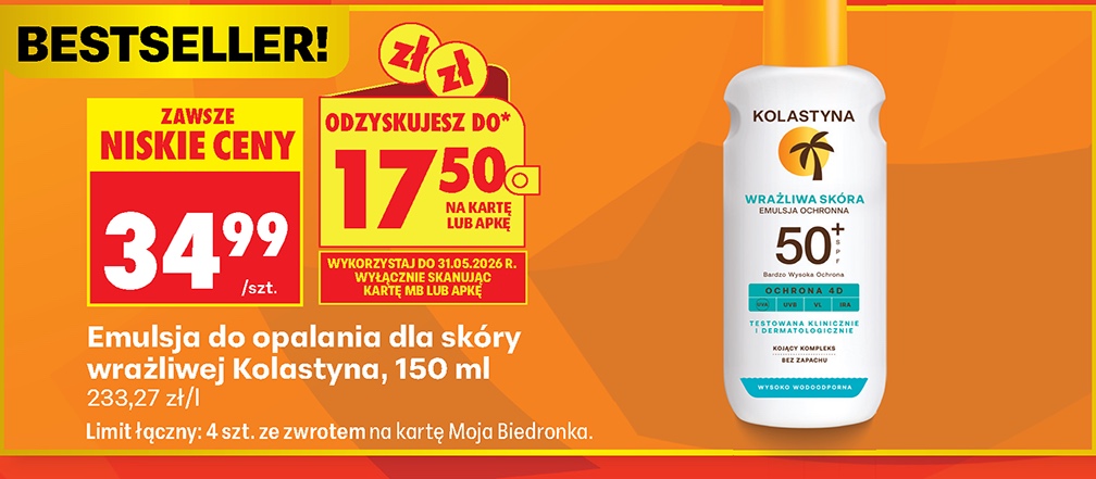 emulsja do opalania dla skóry wrażliwej