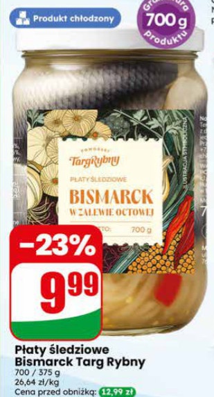 płaty śledziowe Bismarck w zalewie octowej