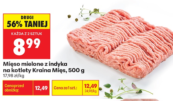 mięso mielone z indyka na kotlety