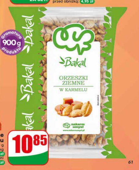 orzeszki ziemne w karmelu