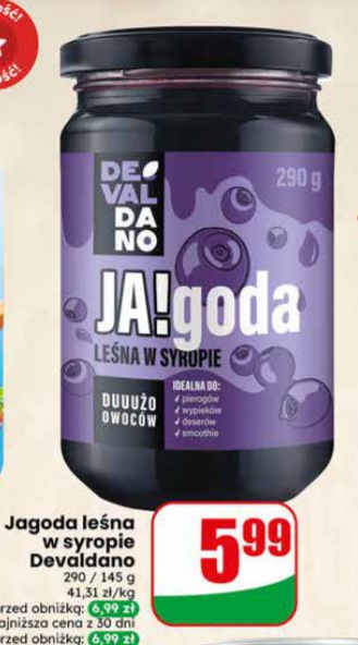 jagoda leśna w syropie