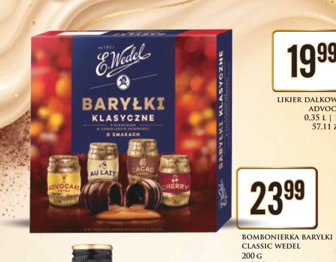 bombonierka baryłki klasyczne