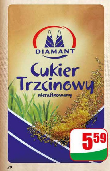 cukier trzcinowy nierafinowany