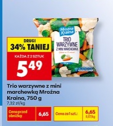 trio warzywne z mini marchewką