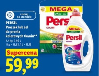 proszek lub żel do prania kolorowych tkanin