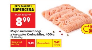 mięso mielone z nogi z kurczaka