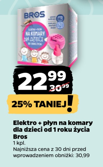 elektro + płyn na komary dla dzieci od 1 roku życia