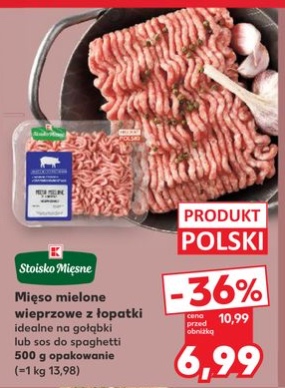 mięso mielone wieprzowe z szynki