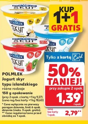 jogurt skyr typu islandzkiego różne rodzaje