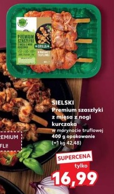premium szaszłyki z mięsa z nogi kurczaka w marynacie truflowej