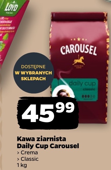 kawa ziarnista Daily Cup Carousel