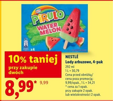 lody arbuzowe 4-pak