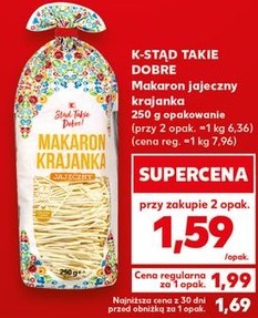makaron jajeczny krajanka