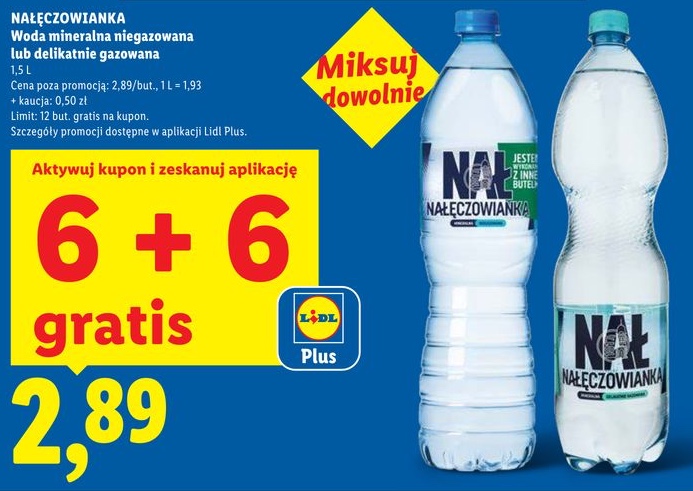 woda mineralna niegazowana