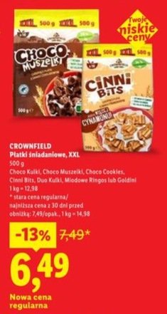 płatki śniadaniowe XXL