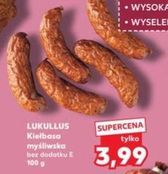 kiełbasa myśliwska bez dodatku E