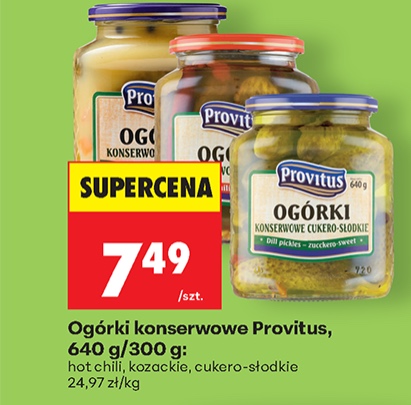 ogórki konserwowe