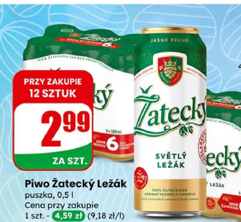 piwo jasne leżak