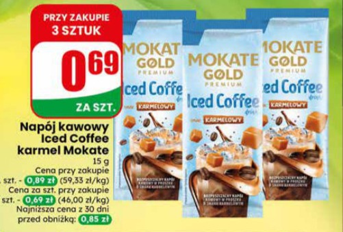 napój kawowy iced coffee karmel